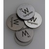 Tungsten (W) 24.26mm Metal Disc 99.95% Pure for Collection or