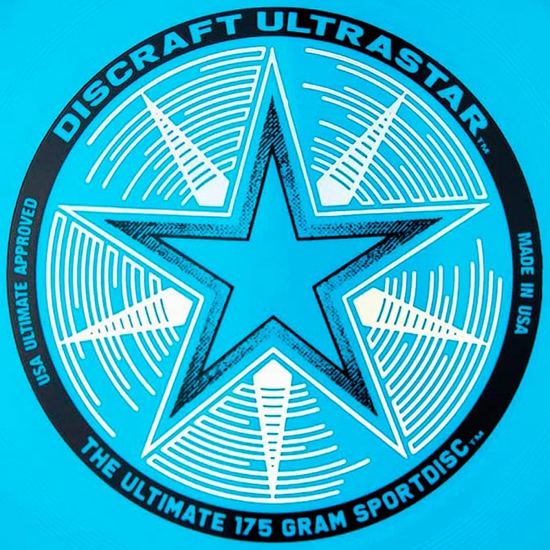 Discraft Ultrastar Cobalt Ultimate Frisbee, 175 g, Cobalt Blue, 27.5