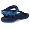 Teva Unisex-Child Hurricane XLT 2 Sport Sandal, Waves Mood Indigo,