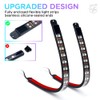 Xprite Double Row RGB LED Car Interior Bluetooth Light Strips