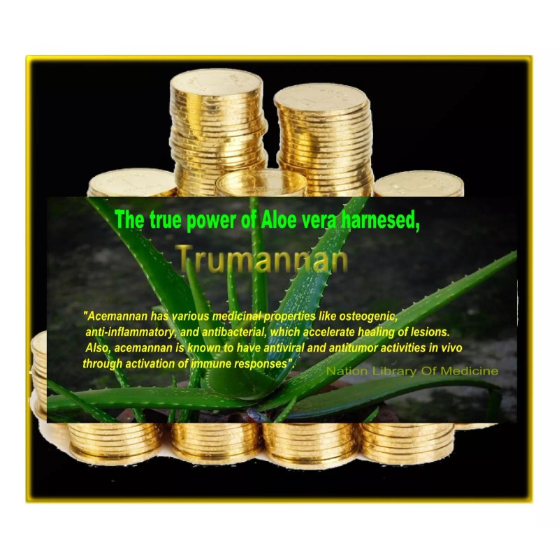 Trumannan Extra 40 % Acemannan Aloe Vera Inner Gel Extract