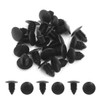 sourcingmap 20pcs 11mm Hole 21mm Head Car Plastic Trim Door