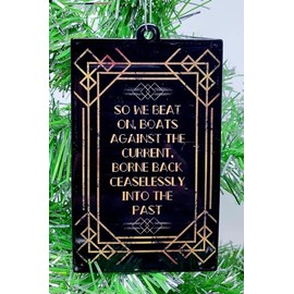 The Great Gatsby Quote Ornament