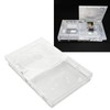 for PS Slim Clear Case DIY Replacement Transparent Game Console