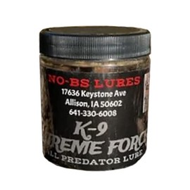 K-9 X-Treme Force All Predator Lure - 4 oz Glass Jar