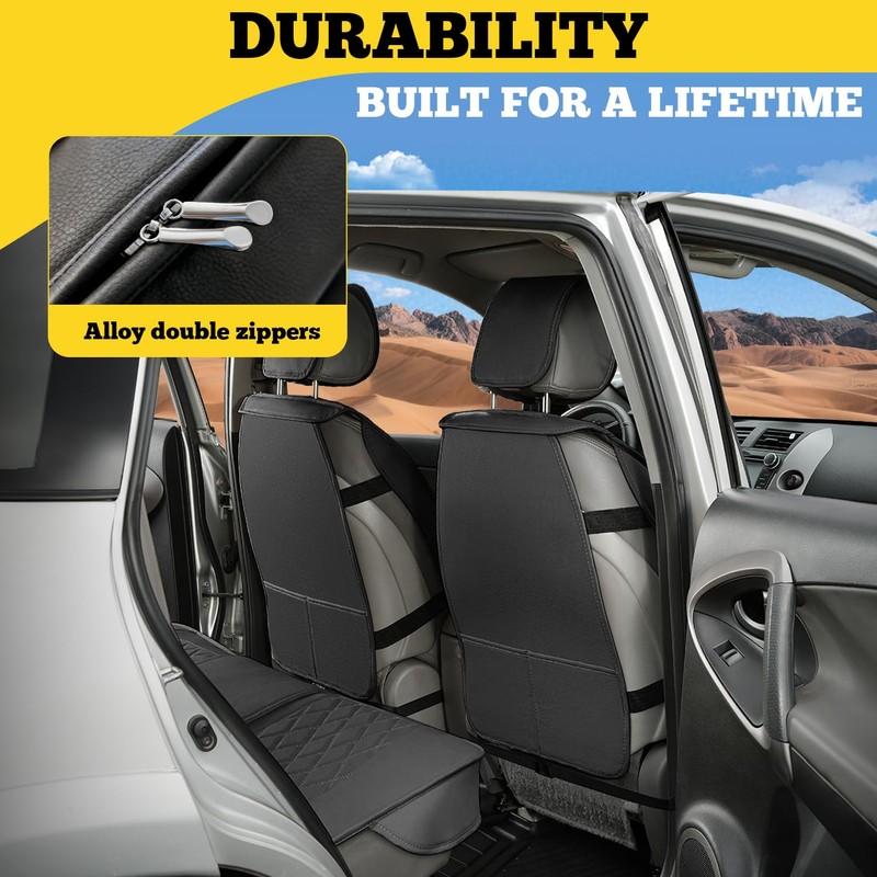 LINGVIDO Car Seat Covers for Front Seats (2 Seats) -