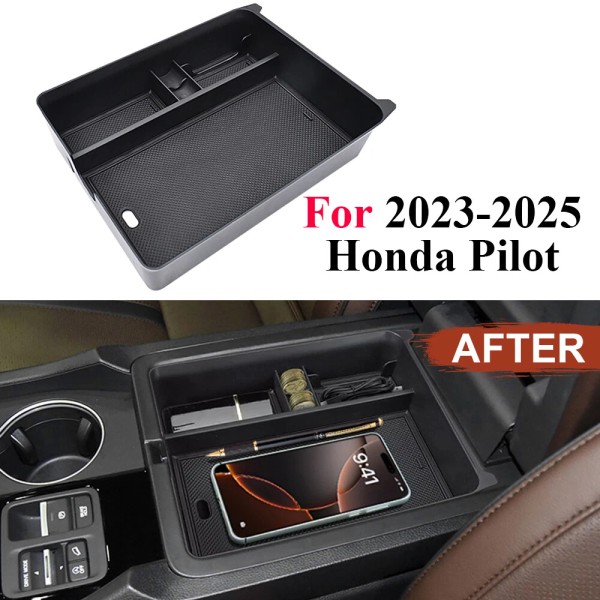 Unbranded For 2023-2025 Honda Pilot Center Console Storage Box Organizer