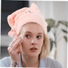 Ipetboom Cute Cartoon Hair Drying Towel Cap for Women Quick