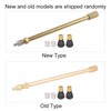 HilBeliFU 2Pcs Tubeless Tire Valve Replacement Kit, 5.9in Multifunctional Tubeless