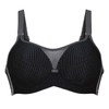 Anita Women's Underwired Sports Bra Performance wireX 5599 Black/Anthracite 32G