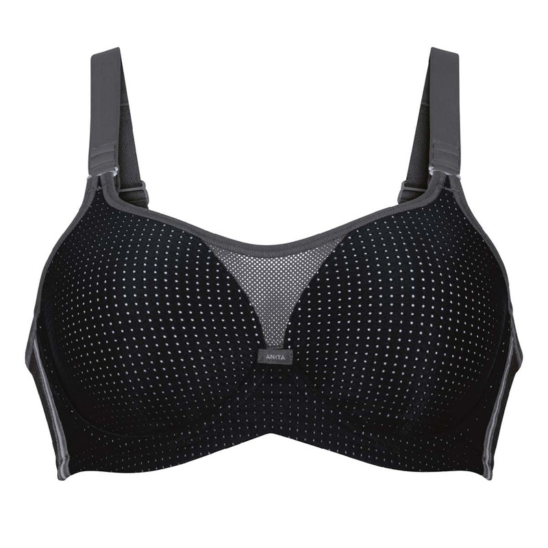 Anita Women's Underwired Sports Bra Performance wireX 5599 Black/Anthracite 32G