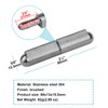 MOUNTAIN_ARK 10 Pack 3" x 5/8" Weld On Bullet Hinges,