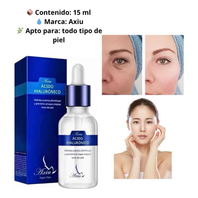 2pz Acid Hialurónic Axiu Serum Facial Hidratante Antiarrugas