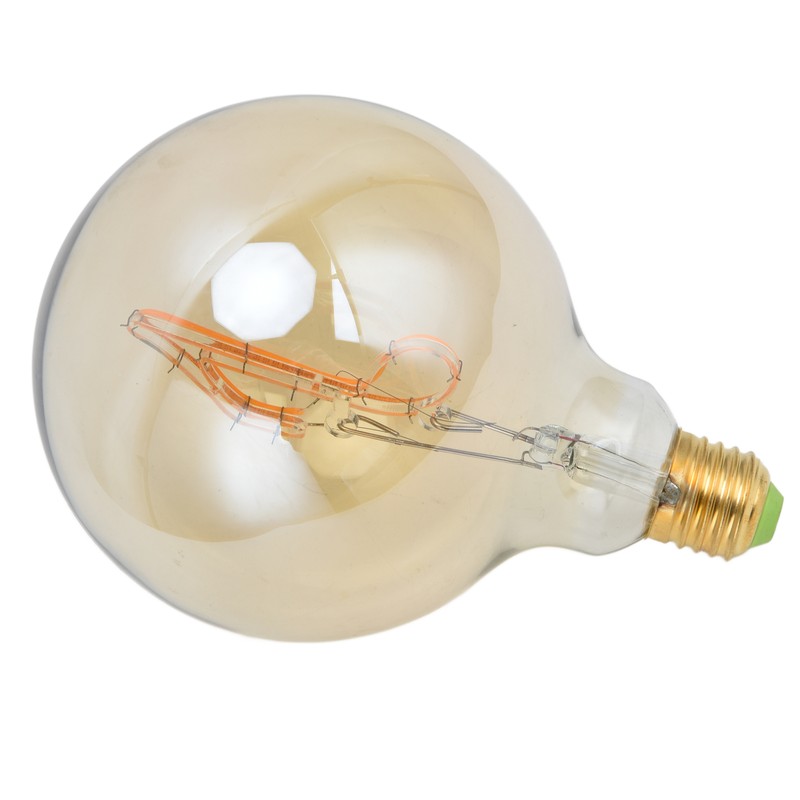 G125 E27/E26 LED Bulbs Dimmable 4W Transparent Music Note Filament