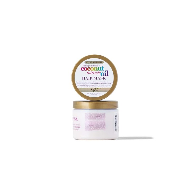 OGX, Tratamiento Capilar Reparador en Mascarilla Aceite de Coco, 177