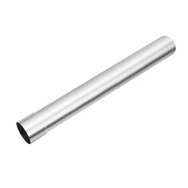 2.25 Inch Exhaust Pipe, Mild Steel Custom Mandrel Exhaust Pipe Tube Pipe, 2.25" ID Inlet and Outlet 17.3" Straight Exhaust, Universal Fit 2.25 Exhaust Pipe