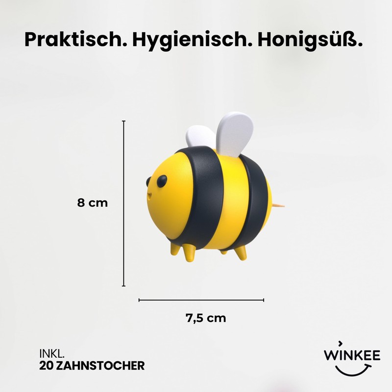 Winkee - Toothpick Dispenser Bee
