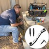 Hvac Service Wrench Tools:3/16” to 3/8” 5/16'' x 1/4''Air Conditioner