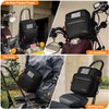 Oumurs Motorcycle Handlebar Bags,1680D Water-resistant Universal Bar bag American Flag