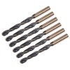 uxcell 6pcs Jobber Drill Bits 10mm (0.394") Black Nitride &