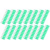 100Pcs Banana Plug Male Nickel Plated Brass Pin Straight for
