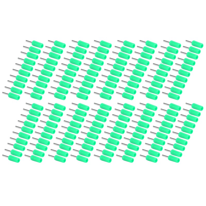 100Pcs Banana Plug Male Nickel Plated Brass Pin Straight for