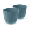 Tymar Flower Pot, Planter, Pack of 2, Plastic Flower Pot,
