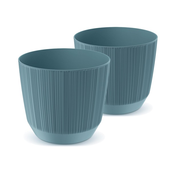 Tymar Flower Pot, Planter, Pack of 2, Plastic Flower Pot,