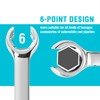 DURATECH Flare Nut Spanner Set, Double End Open Ring Spanner