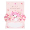 Sanrio 656984 My Melody Birthday Celebration Mini Card, Pink Ribbon