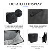 Fekey&JF Foldable Car Trash Can, Hanging Waterproof Leakproof Trash Can