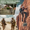 HYCOPROT Men's Cargo Hiking Pants Tactical Pant Work Utility Trousers