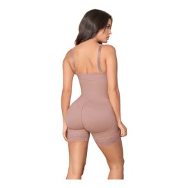 Faja Strapless Tipo Short Ann Chery 1040 Moldeadora Color Cocoa Talla M/34