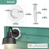 Vinyl Siding Mounting Kit, Light Mounting Block with Built-in Electrical