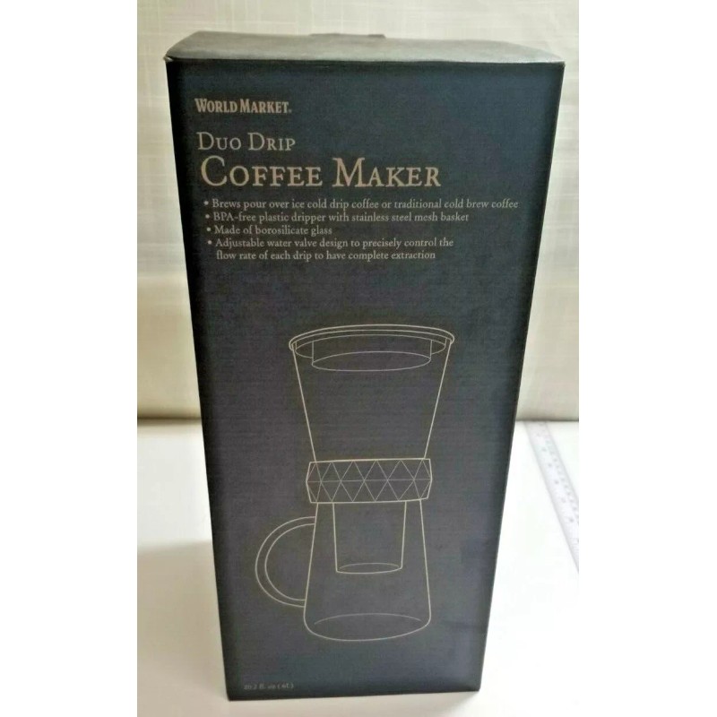 World Market Glass 2 In 1 Ice Drip And Cold