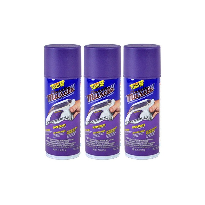 Plasti Dip 3 Pack Multi Purpose Rubber Coating Spray -