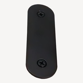 stainless steel Doorbell Cover Plate | door hole cover plate |the ring doorbell cover plate made to cover the existing hole in the wall from a old door bell button (BLACK)