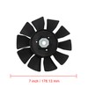 53822 7" 10 Blade Transmission Fan Compatible with Husqvarna Craftsman