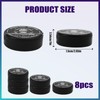 BOXOB 8pcs Ice Hockey Pucks, Soft Foam Ice Hockey Balls