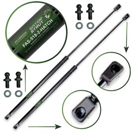 2 Rear Hatch Liftgate Lift Supports, Compatible with: 1998-2001 Subaru Impreza Wagons with Replacement Studs - Gas Spring by Florida Auto: FAS-518-2
