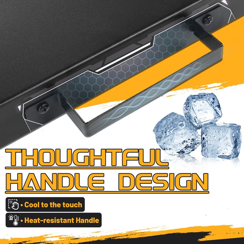 Kojem Hinged Lid Griddle Cover Compatible with 28 inch Blackstone