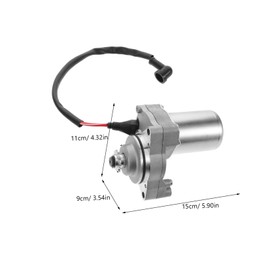 FELTECHELECTR Dirt Bike Starter Package 3-Hole Bolt Motorbike Starter Motor 50cc-110cc Motor Pull Start Component