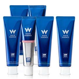White Essence Toothpaste Set Whitening Periodontal Disease Bad Breath Care Teeth Whitening (2 Cristo White + 2 Shale White + 2 Periotect)