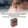 Wooden Earbuds Case Cover for IOS 2nd 1st Generation Charging