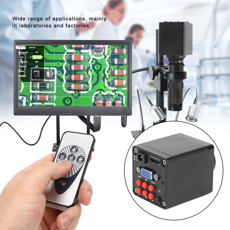 KP H100 High Definition Output Microscope Camera 2MP Laboratory Industrial