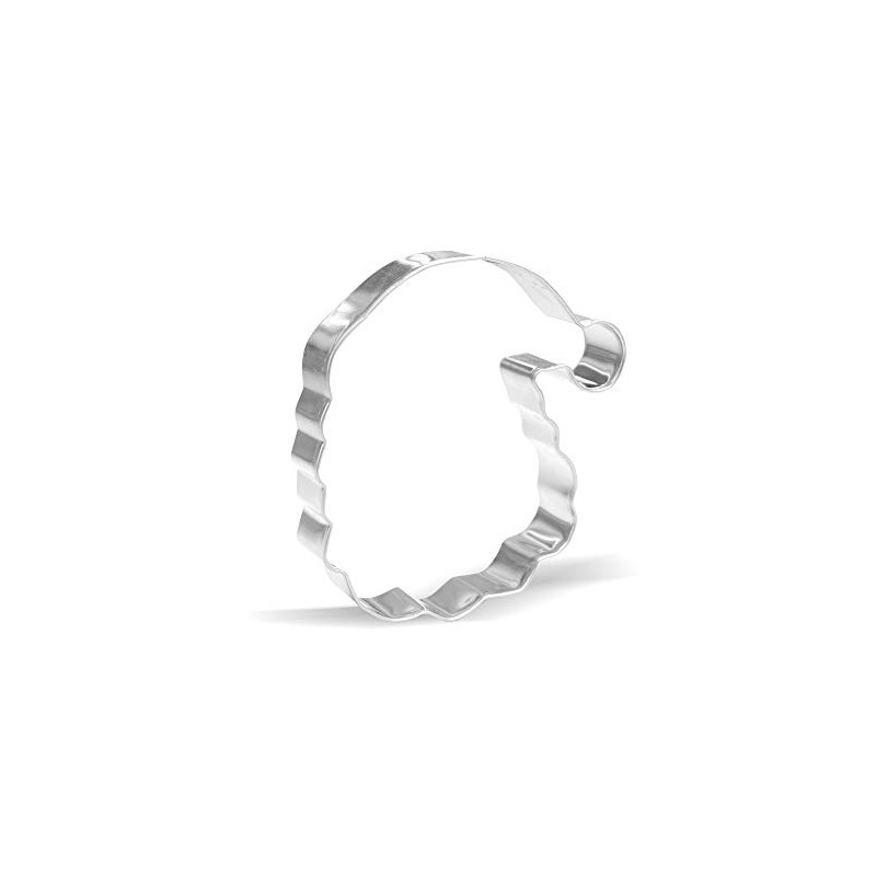 Santa Head Cookie Cutter 11.5cm Stainless Steel
