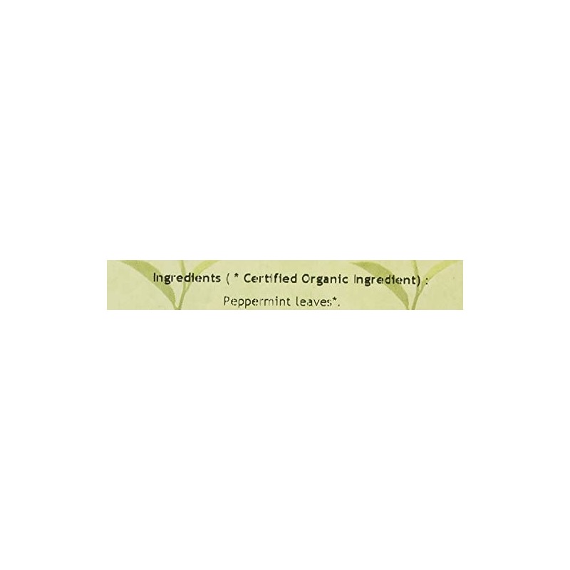 Davidson's Davidson's Tea Bulk, Organic Peppermint Leaves, 16-Ounce Bag