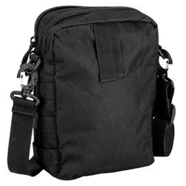 TacFirst Tactical Pouch Bag Shoulder Bag T384 Concealed Carry EDC Backpack Accessory Bag (Black)
