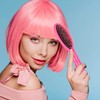 Juego de 2 cepillos de extensiones de cabello para peinar,