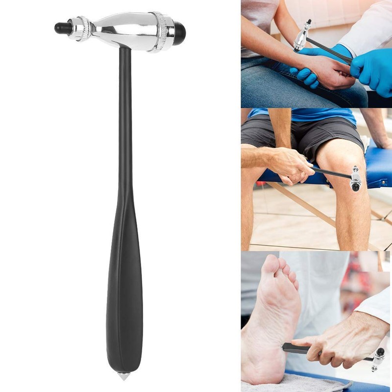 Reflex Hammer, Medical Neurological Hammer Muscle Reflex Diagnostic Percussion Hammer